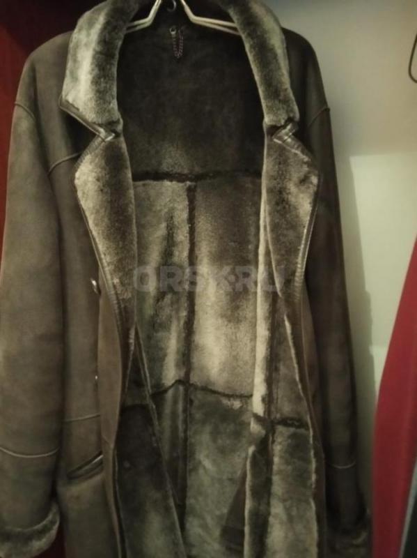 продам мужскую дубленку из натуральной кожи 54-56 размера, производство Турция - Орск