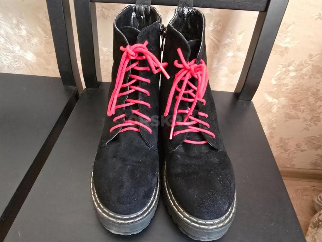 Ботинки утепленные размер 36 кожа мех - Орск