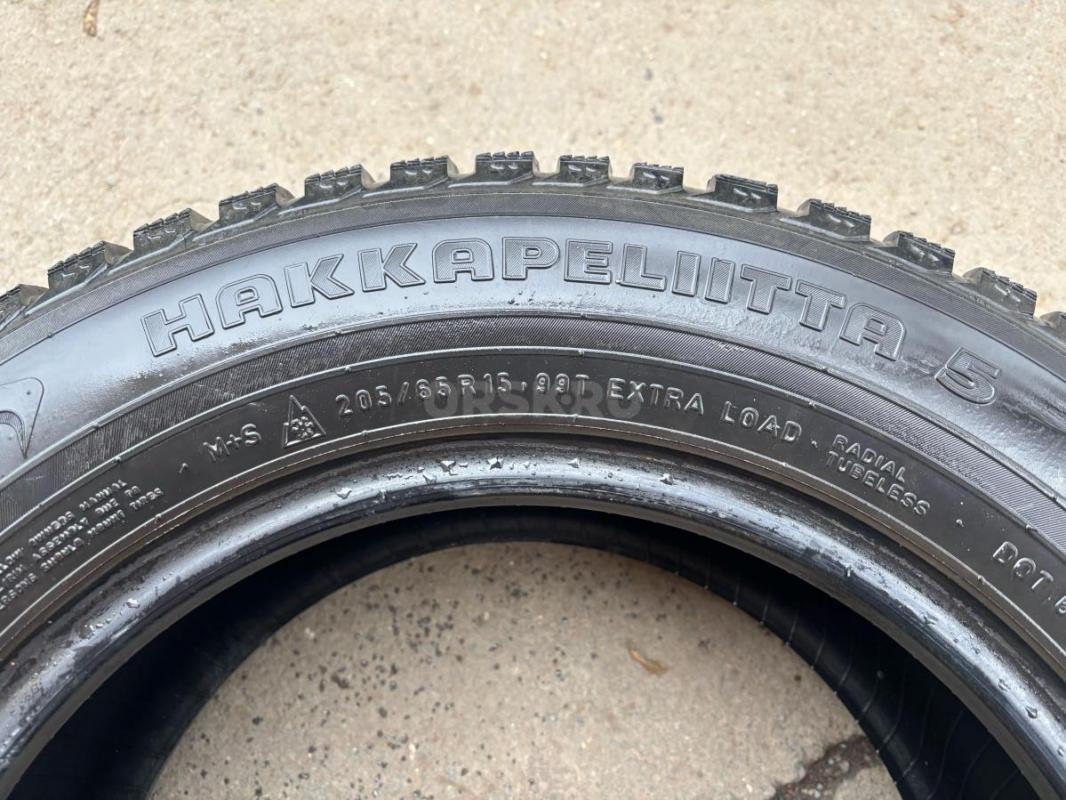 Продам Nokian Hakkapeliitta 5. 205/65R15
5500р за 4 шины - Орск