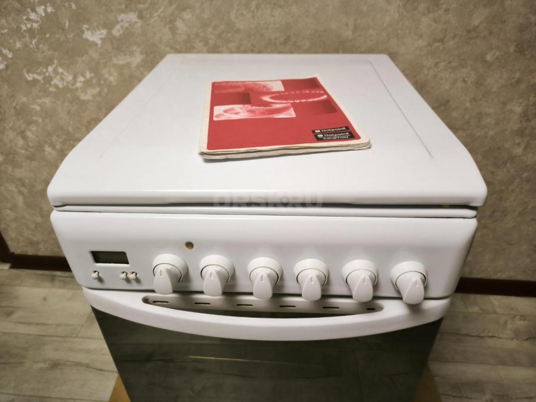 Продам газовую плиту Hotpoint- Ariston в отличном рабочем состоянии ( гриль, двойной гриль, вертел и - Орск