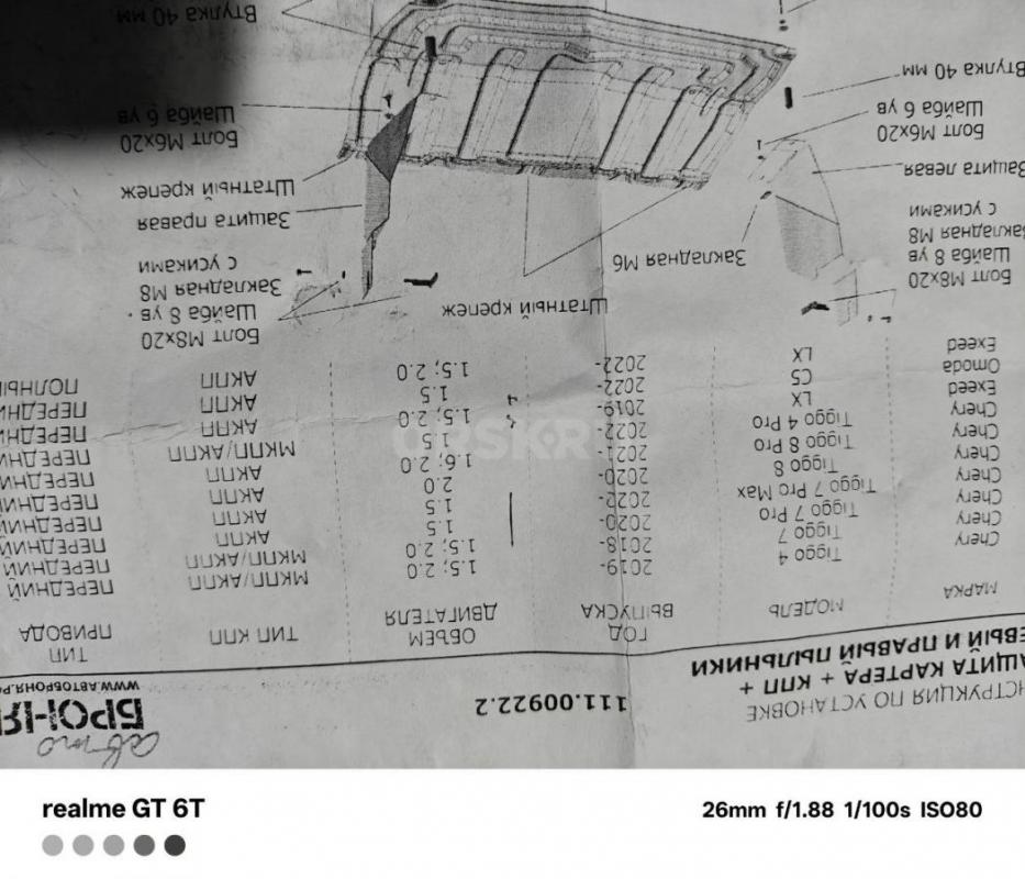 Продам защиту картера- коробки на Чери, Омода, Эксид ( модели в описании). - Орск