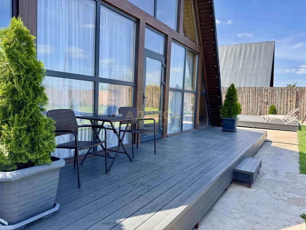 Продам жилoй 2-х этажный дом А-frame в тихом и живописнoм меcте - Ростоши-2, 137 м. - Оренбург