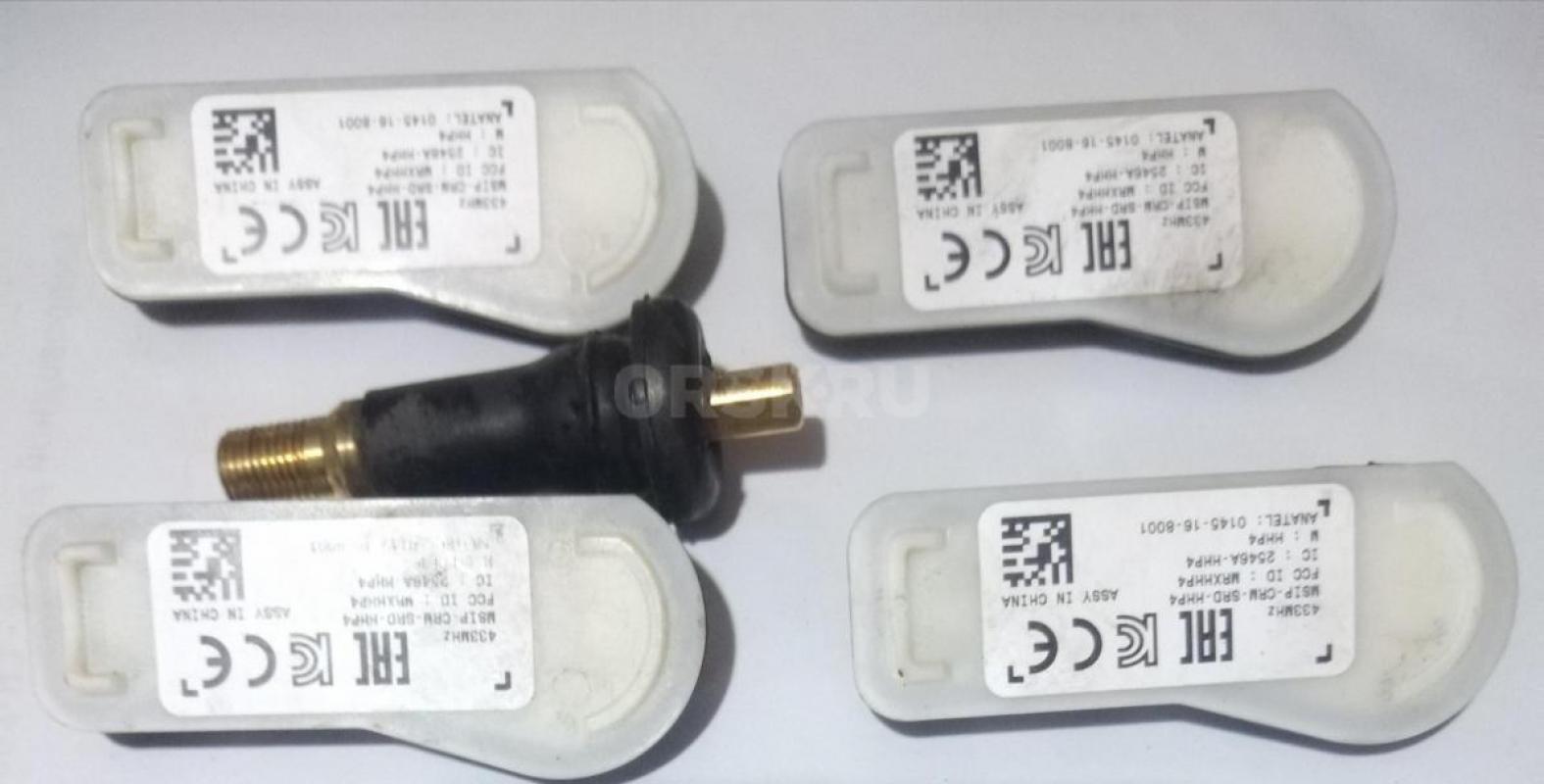 Продам комплект датчиков давления в шинах, б/у стояли на Хендай - Новотроицк