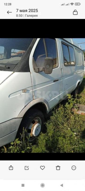 Продам Газель семь мест 2003г, двигатель 406 карбюратор, после капремонта,на ходу,собственник, на уч - Кувандык