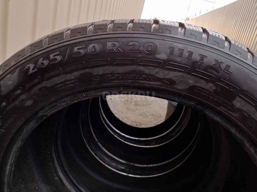 265/50/R20 Nokia Hakkapeliitta 7 шипы всё на месте, продажа от собственника - Орск