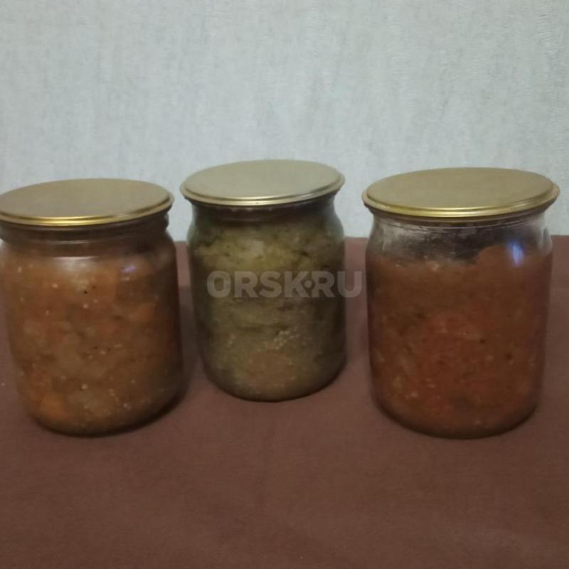 Домашняя консервация
Баклажаны консервированные:
0,5 - 150р
0,6 - 170р
0,75 - 200р
Салат &q - Орск