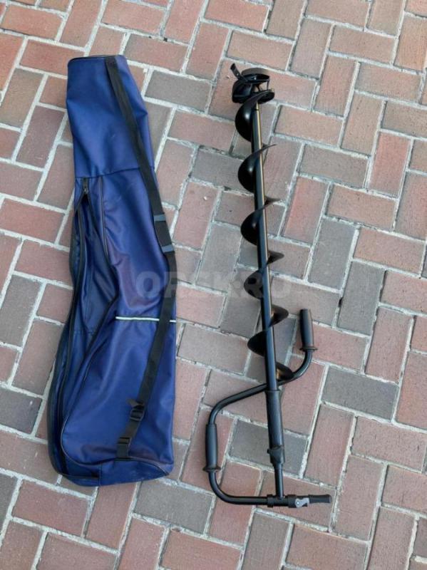 Ледобур тонар aceberg-130 с чехлом новый в эксклюзивном цвете 6500р. - Орск