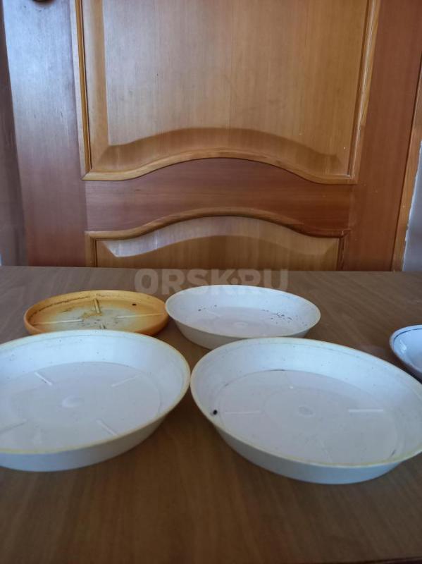 Горшки керамические для цветов-4шт.. - Орск