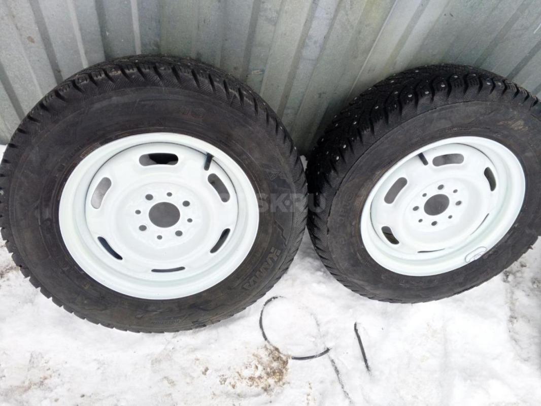 Продам зимние колеса R13 в сборе отбалансированные готовые к установке - Орск