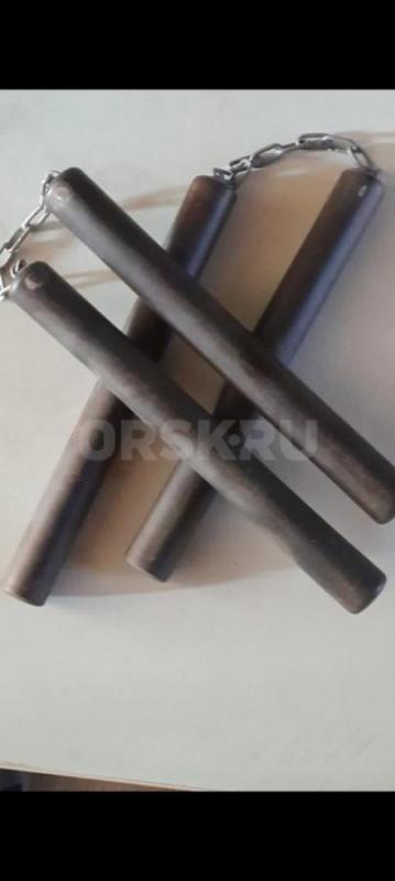 Продам профессиональные эбонитовые нунчаки за 1500рубл - Орск