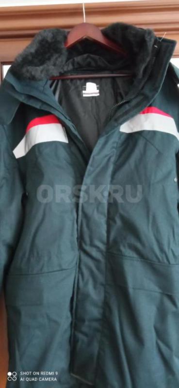 Зимний комплект рабочей одежды, новый ( куртка тëплая и штаны тëплые полукомбинезон) подклад на курт - Орск