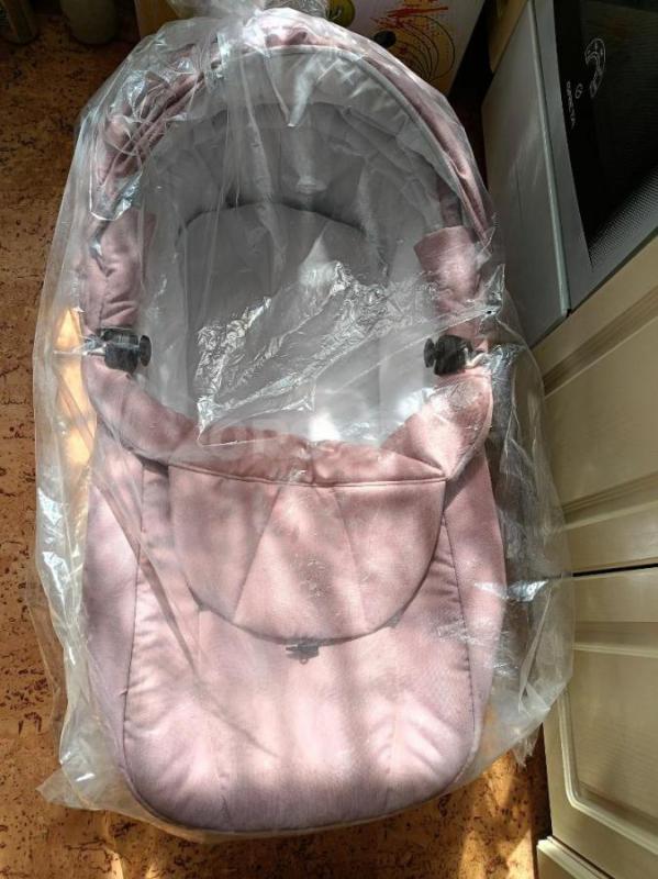 Коляска Siena 2 в 1 (люлька+ прогулочный блок, сумка для мамы). - Орск