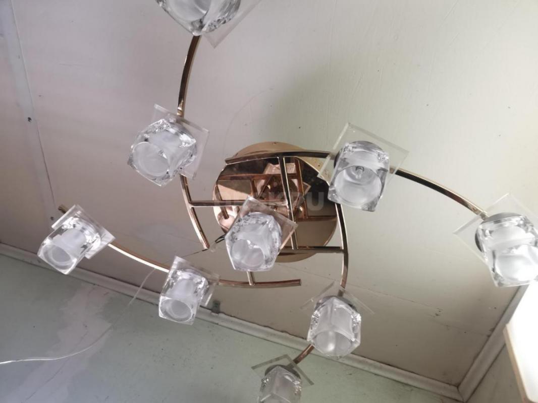 Красивая люстра светодиодная  пульт- различные режимы работы - Орск