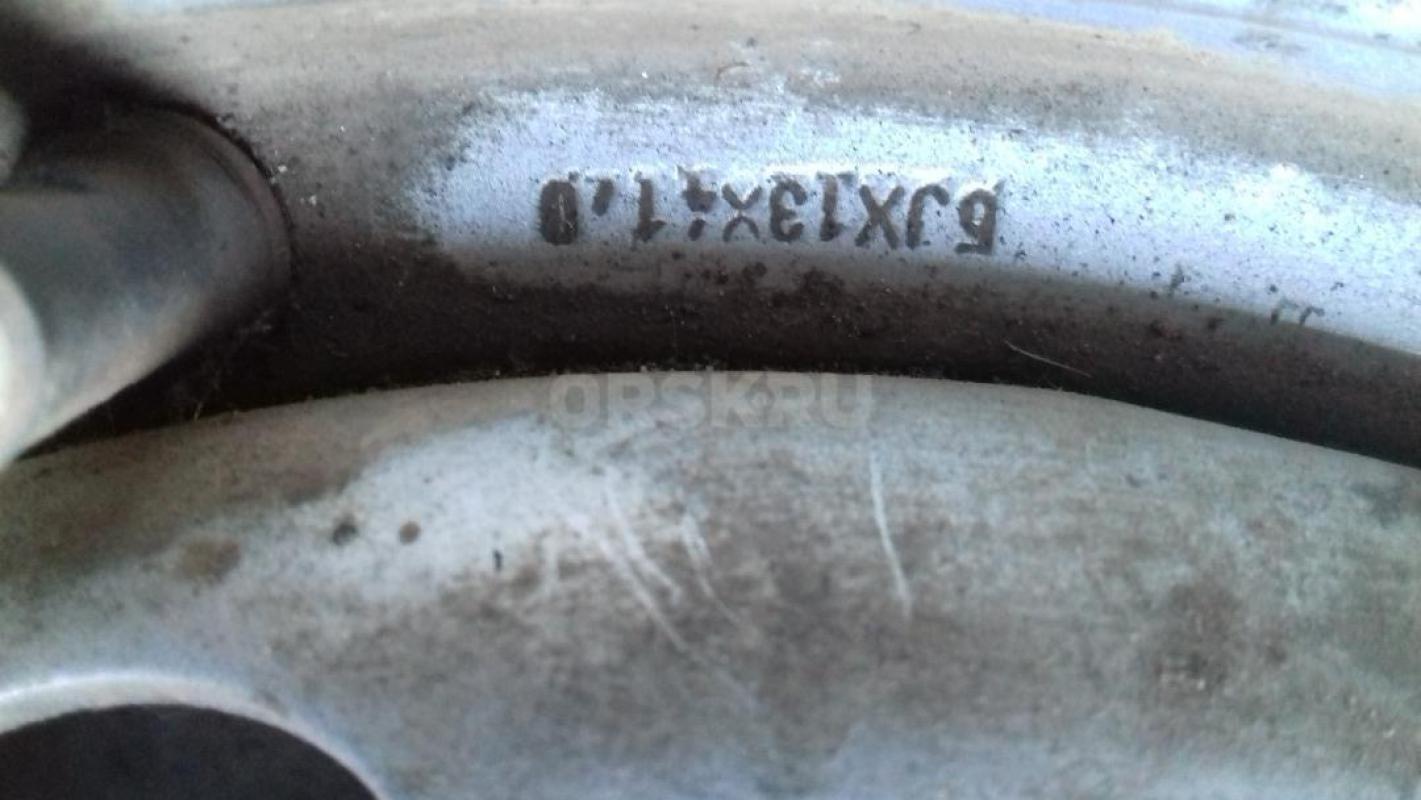 Продам штампованные диски 13" х41,0 .(остались от старого Форда Сиерра)  . - Орск