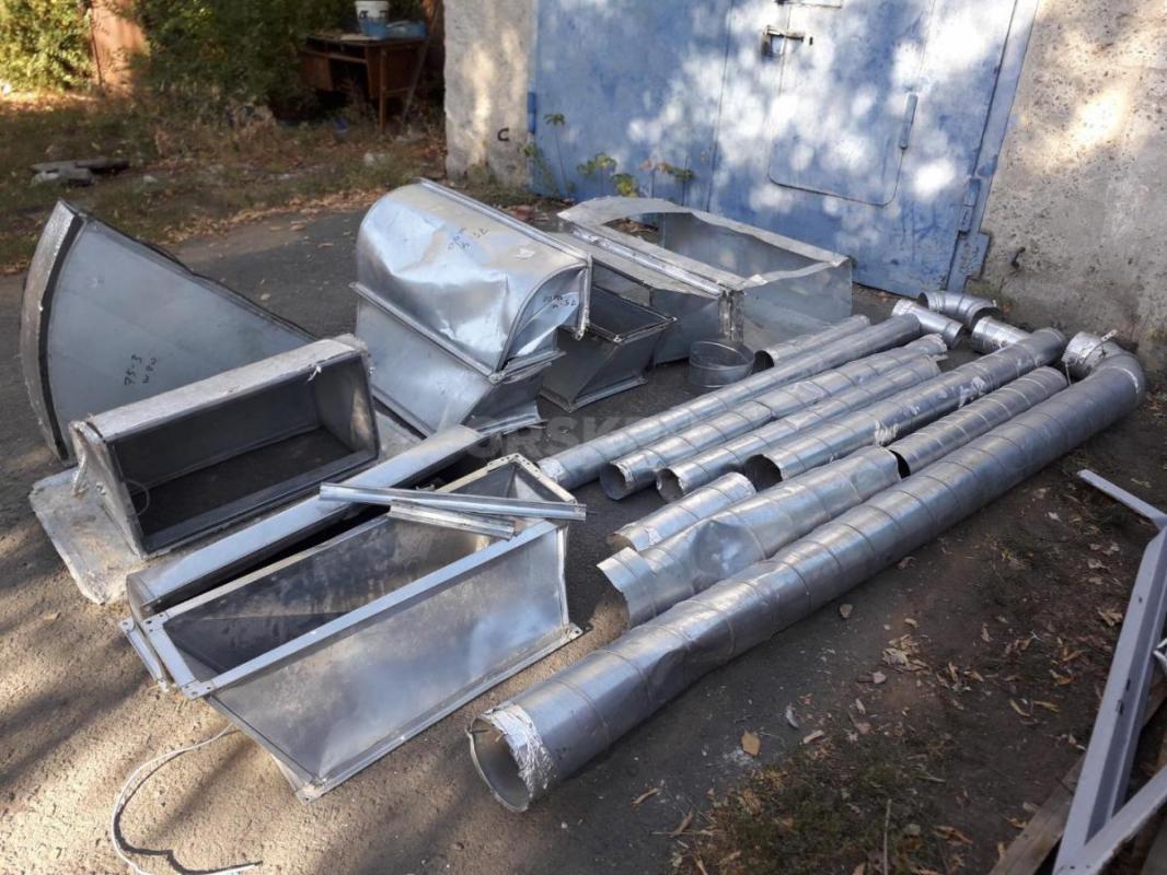 Отдельные блоки воздуховода из оцинкованной стали
Воздуховод, вентиляционные короба, трубы, бу, при - Орск