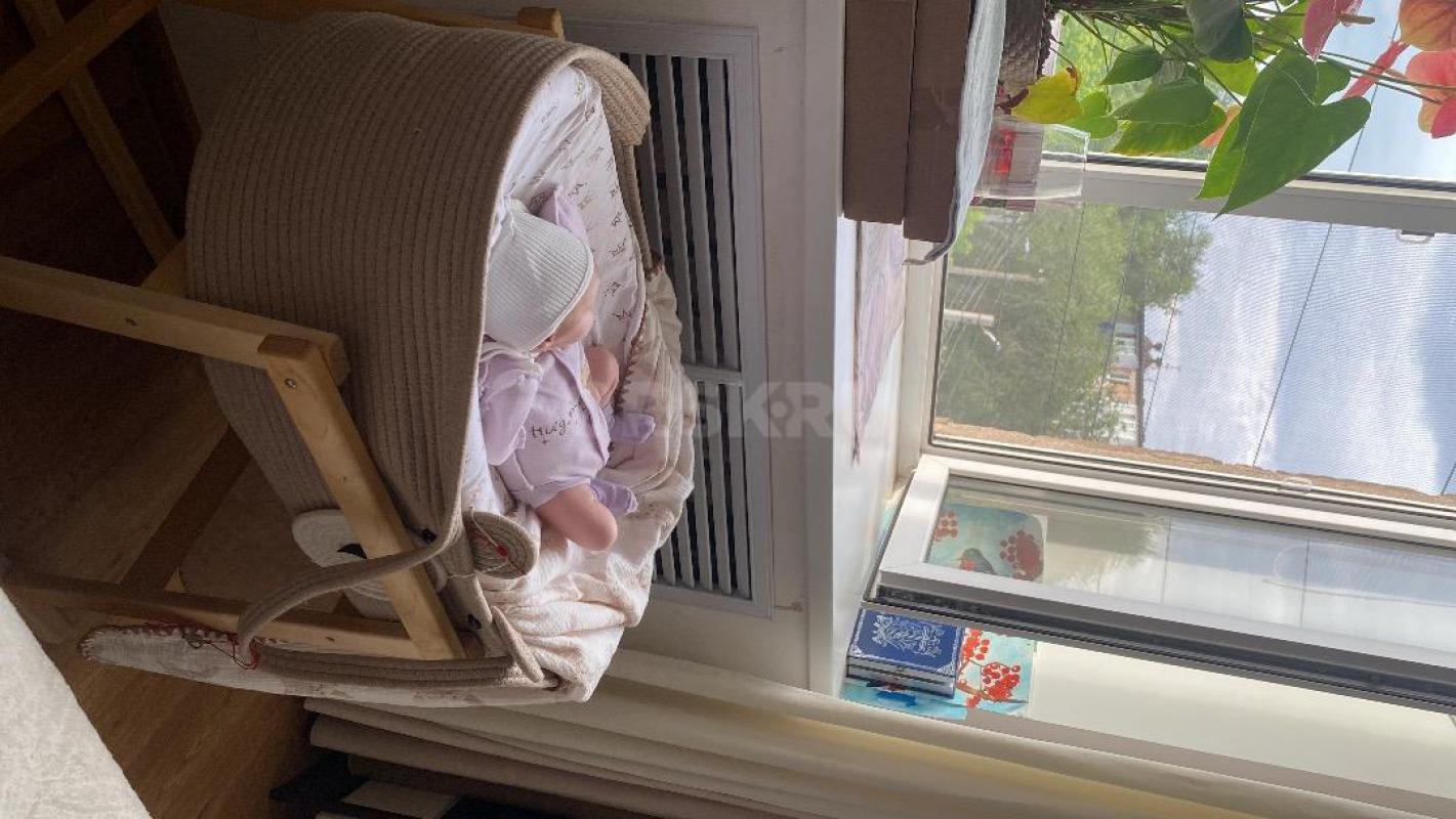 Продам люльку- качалку с плетеной корзиной для новорожденного. - Орск