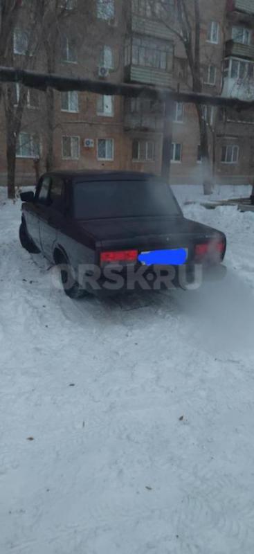Ваз 2107 на ходу. - Орск