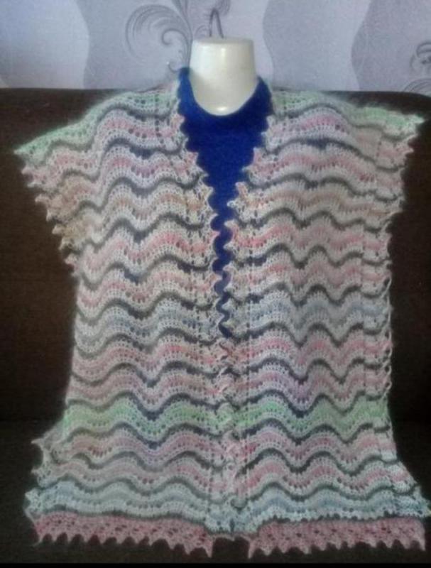 Вяжем на заказ мягкие,лёгкие,пушистые кардиганы , паутинки, палантины, косынки. - Орск