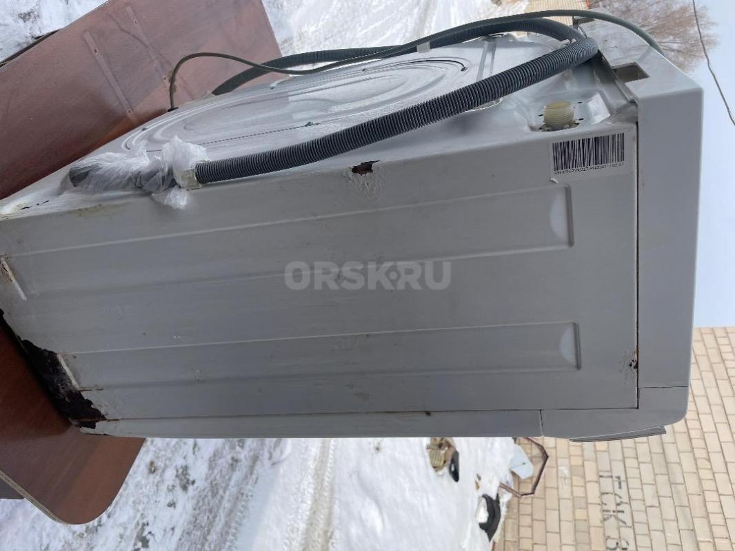 Стиральная машинка Zanussi, в рабочем состоянии, требует замены подшипников, доставка по городу БЕСП - Орск