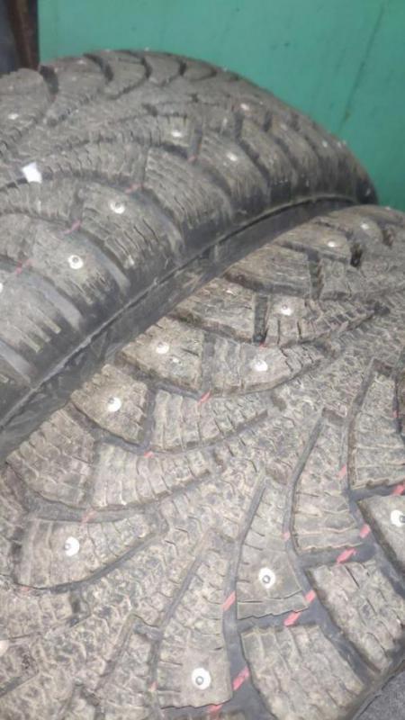 Продам 175/70/R13, зимнюю резину Кама на дисках,4 колеса. - Гай