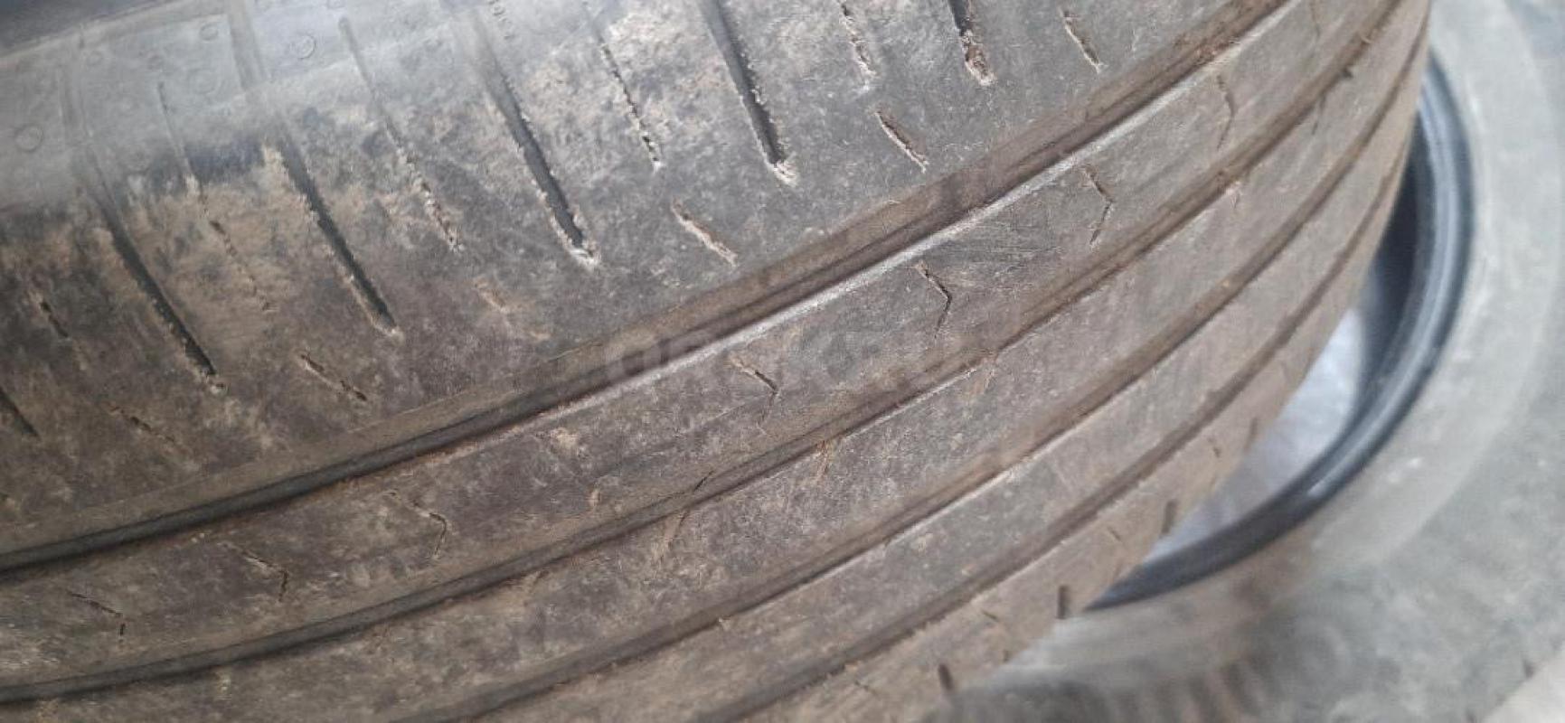 Шины летние б/у 225/60/r17 4 штуки, цена за всё. - Гай