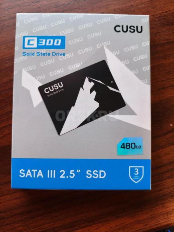 Новый твердотельный накопитель CUSU C300 SATAIII. - Орск