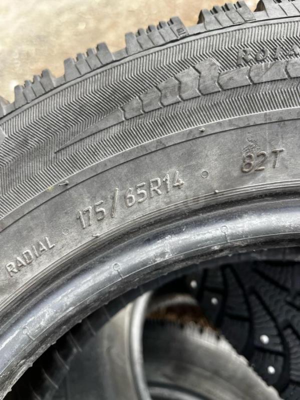 Зимние шины Кама евро 519. 175/65 R14. 20год, отличное состояние, бережная эксплуатация. - Орск