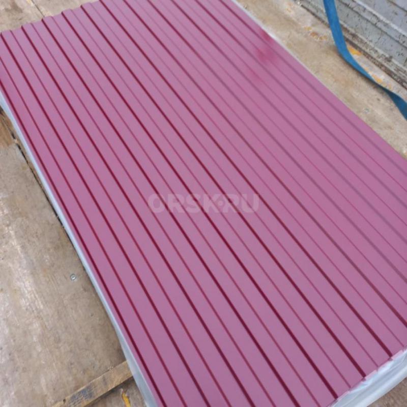 Продам профлисть новый цвет,, шоколад, красное, вино слоновая кость , ширина 1,165м на 2м тольщина 0 - Орск