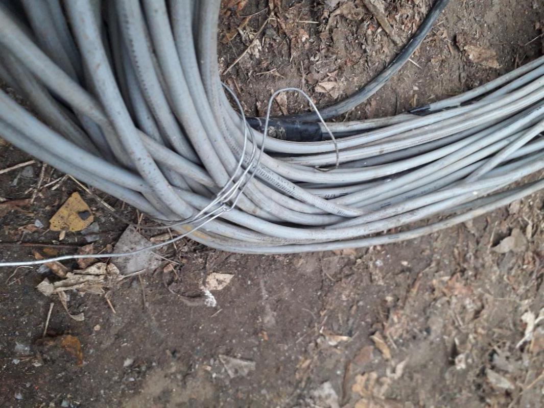 Оптический кабель ОКЦН-8А-2,7 еврокабель-1  2006, бу, 74м. - Орск