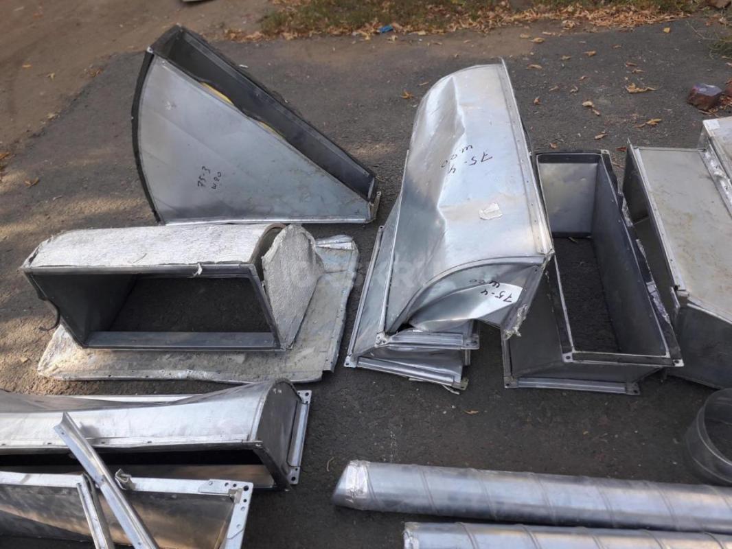 Отдельные блоки воздуховода из оцинкованной стали
Воздуховод, вентиляционные короба, трубы, бу, при - Орск