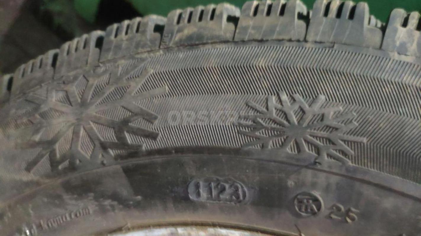 Продам 175/70/R13, зимнюю резину Кама на дисках,4 колеса. - Гай