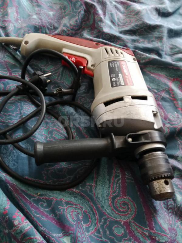 Ударная дрель Зубр 850вт отл.сост 3000р,Калорифер ЭКМ-20 передвижной на колесах 380в нужна диагности - Орск