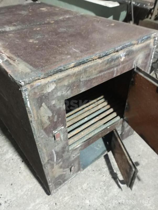 Продам печку высота 540мм ширина 520мм длина 910 мм толщина металла 8мм колосники съёмные 25тр - Орск