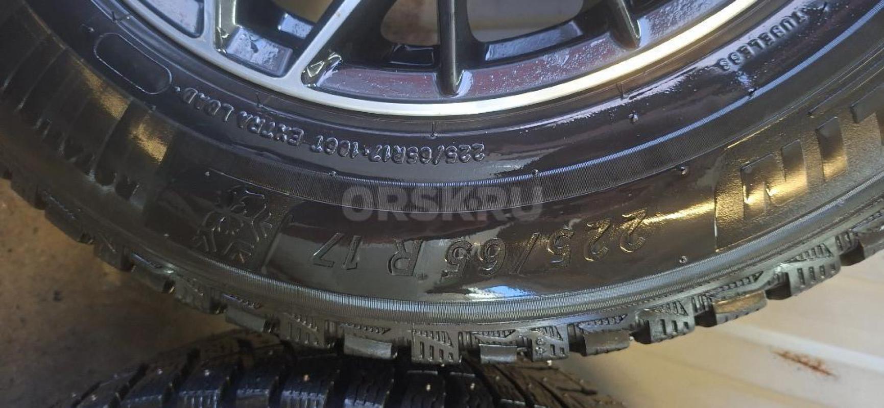 Продам колеса в сборе Тойота ( Toyota ):  Дискт R17 5*114,3 вылет Et-35, с резиной Mishlein  X-ICE N - Орск