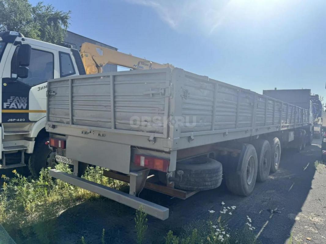Продам МАЗ с полуприцепом.
тягач: МАЗ 6422А8-332- 2008г. - Орск