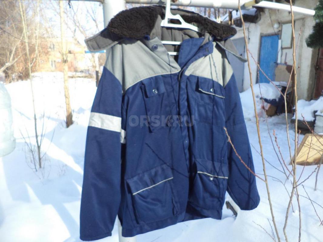 Куртка зимняя ЖД. с капюшоном 50, 52р. - Орск