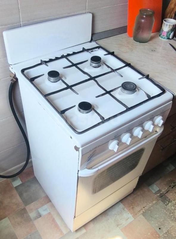Продам газовую плиту Идель четырёхконфорочная бывший употребление 23 года в хорошем состоянии. - Орск