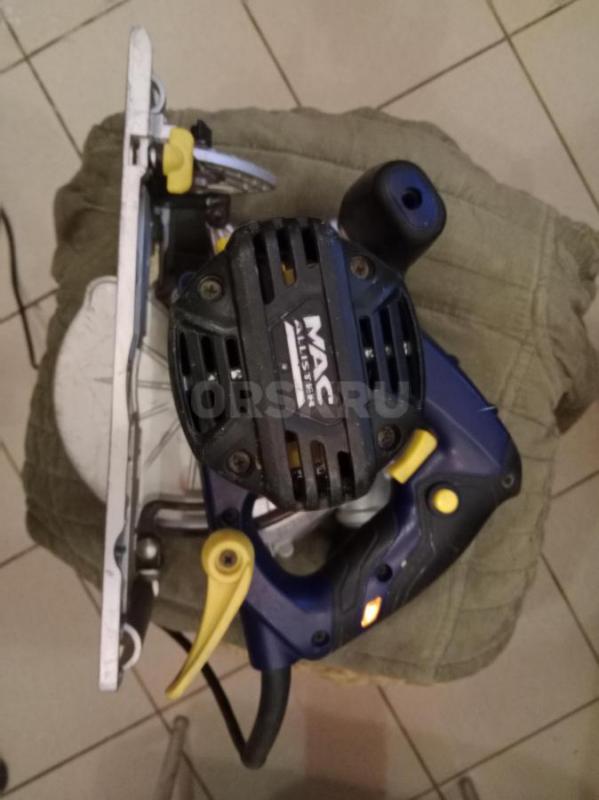 Электро рубанок Rebir 1500w 110mm ширина строгания 7500p,дисковая пила Mac Alister 1400wt 165мм диск - Орск