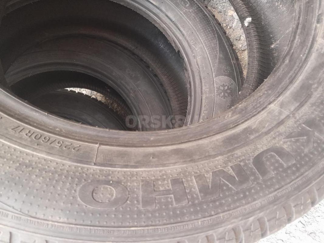R17 225x60 зима липучка KUMHO8 - Гай