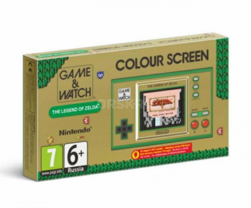 Портативная консоль Nintendo Game &amp; Watch: The Legend of Zelda
Новая. - Орск