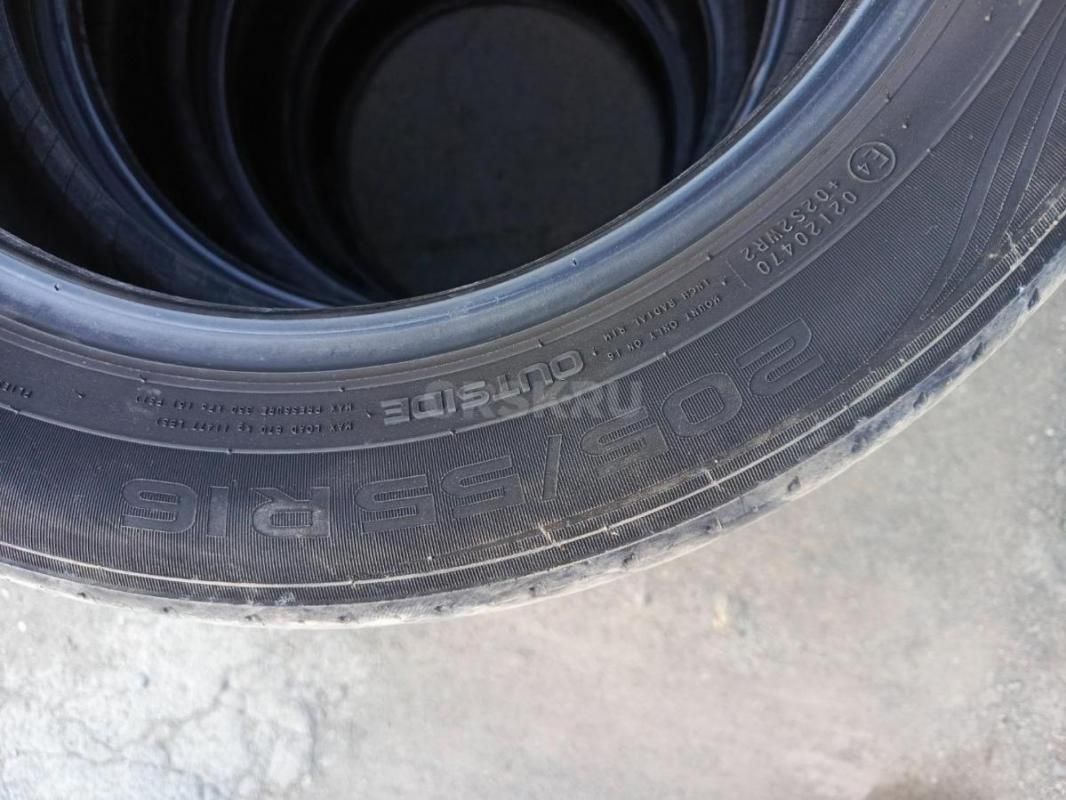 Продам комплект б/у летних шин 205/55/R16 Nokian Hakka Green 3. - Орск